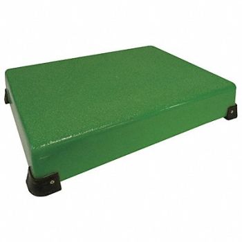 FIBERGRATE Work Platform Rubber Ft 4 x 24 x 24 In, 4ATZ9