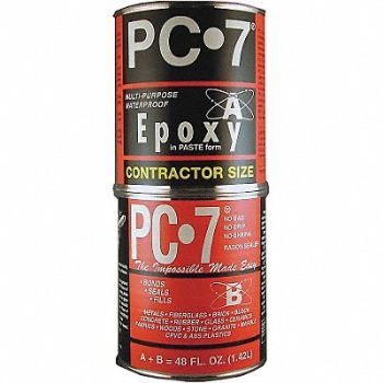 PC PRODUCTS Epoxy Adhesive Can 1 1 Mix Ratio, 4AUV7
