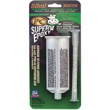 PC PRODUCTS EpoxyAdhesive DualCartridge 1 1 MixRatio, 4AUW8