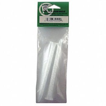 PC PRODUCTS StaticMixingNozzle Clr Plast 5 1/2 L PK2, 4AUW9