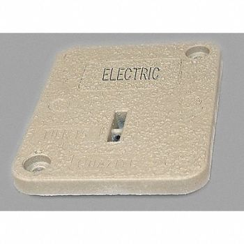 QUAZITE Undrground Enclosure Cover 9-3/8 Lx3/4 D, 4AWU9