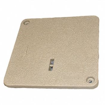 QUAZITE Underground Enclosure Cvr Polymer Blank, 4AWY4