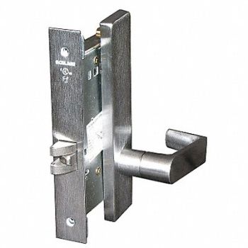 SCHLAGE Passage Latch 06L Trim Satin Chrome, 36Z250