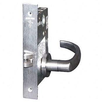 SCHLAGE Entrance Lock 17A Trim Satin Chrome C123, 36Z277