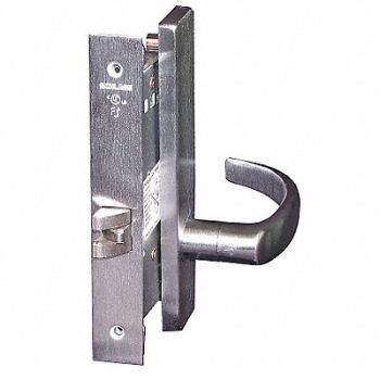 SCHLAGE Passage Latch 17L Trim Satin Chrome, 36Z252