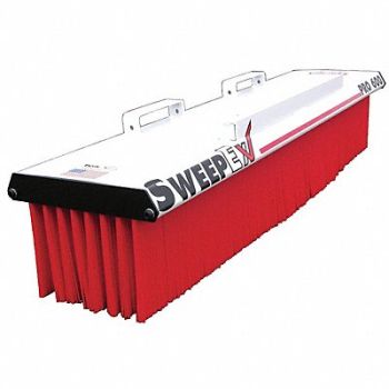 SWEEPEX Pro Series Broom 60 In W 11 In H, 4AZZ4