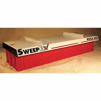 SWEEPEX Mega Series Broom 60 In W 11 In H, 4AZZ6