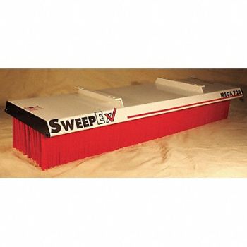 SWEEPEX Mega Series Broom 72 In W 11 In H, 4AZZ7