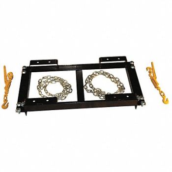 SWEEPEX Mega Series Broom Forklift Mount Bracket, 4AZZ9
