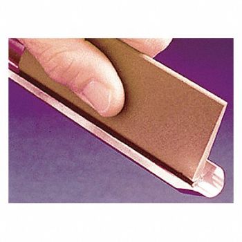 NORTON Single Grit Sharpening Stone Ark UF, 6A452