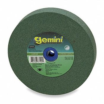 NORTON Grinding Wheel T1 10x1x1-1/4 SC 80G Grn, 5A895