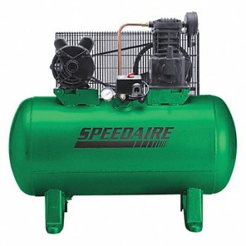 SPEEDAIRE Electric Air Compressor 2 hp 1 Stage, 4B234