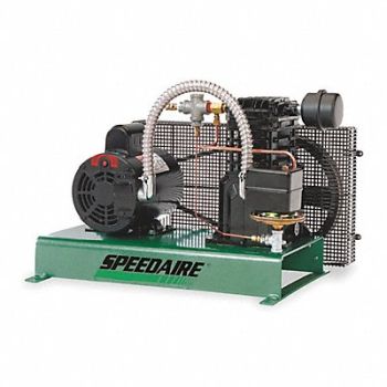 SPEEDAIRE Electric Air Compressor 3 hp 1 Stage, 4B243
