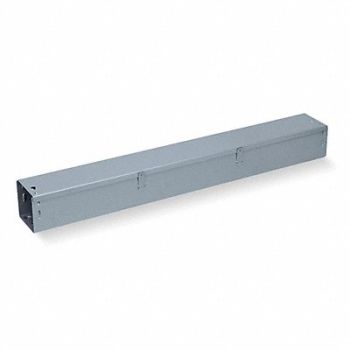SQUARE D Wireway 4x4 In Steel, 4B447