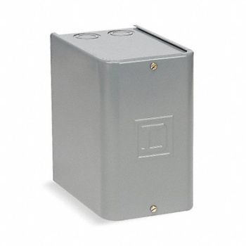 SQUARE D Enclsr Mtllc 7.79In.Hx 4.87In.Wx7.53In.D, 4B533