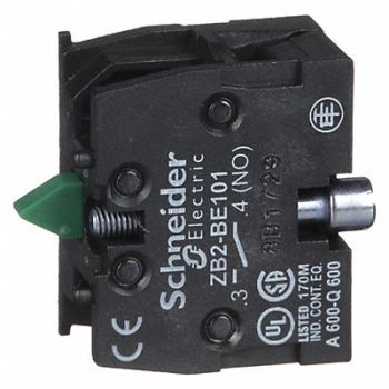 SCHNEIDER ELECTRIC Pendent Contact Block 1NO SlowBreak 22mm, 4B696