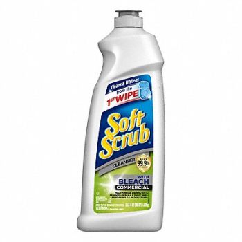 SOFT SCRUB Bathroom Cleaner 36 oz Bottle PK6, 4BU74