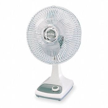 AIR KING Compact Fan 2 Speeds 9 Blade Dia, 4C523