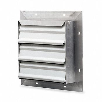 DAYTON Shutter Wall 10 In, 4C555