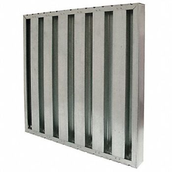 AIR HANDLER Range Hood Filter 25x20x2 Baffle, 2EJZ2