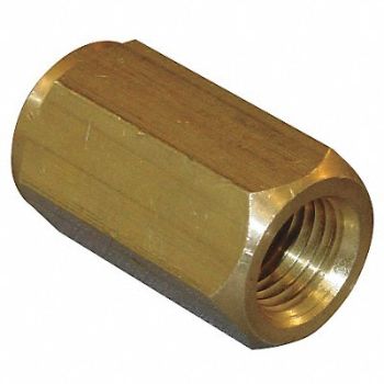 GRAINGER APPROVED Conversion Adapter Brass 1/2 BSPPxNPT, 4CCR1