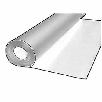 GRAINGER APPROVED Roll UHMW 4 x50ft 0.04 T White, 4CDG6