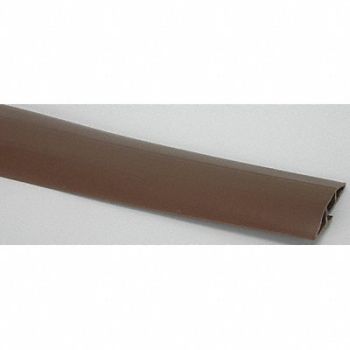 POWER FIRST Cable Protector 1 Channel Brown 5 ft L, 4CEK3