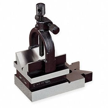 STARRETT V-Block/Clamp Set 1 Ea, 4CEP1