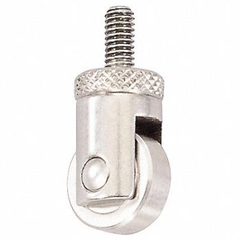 STARRETT Roller Contact Point for Dial Indicators, 4CER8