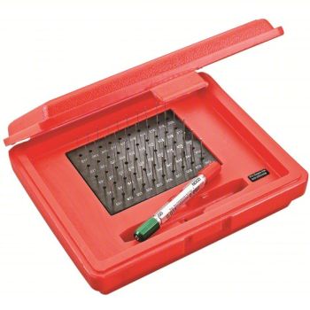 STARRETT Pin Gauge Set Dimension Type, 4CEU3