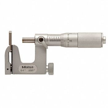 MITUTOYO Universal Micrometer 0-1 In 0.0001 In, 4CGE5