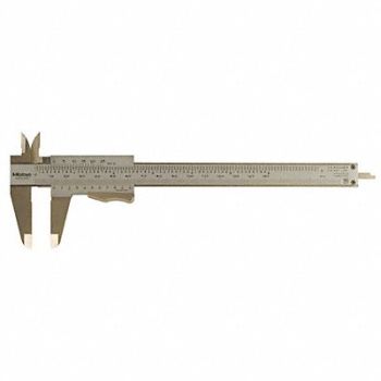 MITUTOYO Vernier Caliper 0-6 In 0.001 In Grad, 4CGN8
