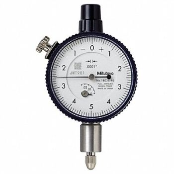 MITUTOYO Dial Indicator 0 to 0.025 In 0-5-0, 4CGP2