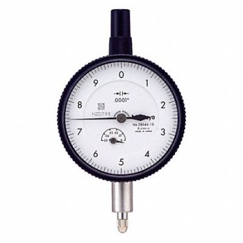 MITUTOYO Dial Indicator 0 to 0.050 In 0-10, 4CGP7