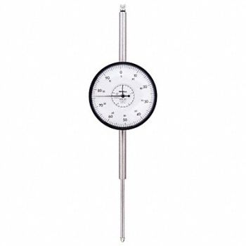 MITUTOYO Dial Indicator 0 to 3 In 0-100, 4CGR1
