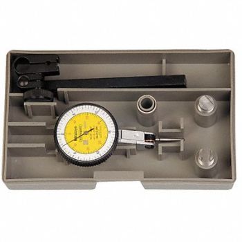 MITUTOYO Dial Test Indicator Set Hori 0to0.030 In, 4CGR3