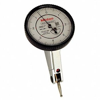 MITUTOYO Dial Test Indicator Hori 0 to 0.016 In, 4CGR7