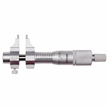 MITUTOYO Inside Micrometer 0.2 to 1.2 In, 4CGT8