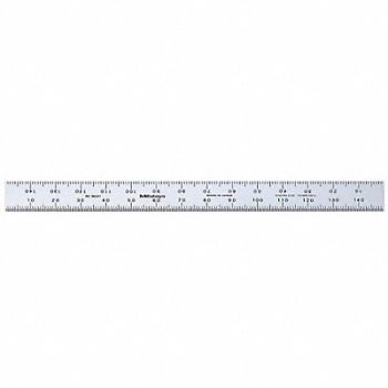 MITUTOYO Flexible Rule SS 150 x 12.7mm 1mm 0.5mm, 4CGV2