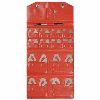 MITUTOYO Radius Gauge Set, 4CGV3