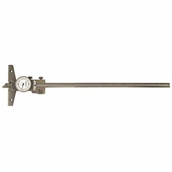 MITUTOYO Depth Gage 0 to 12 In, 4CGV6