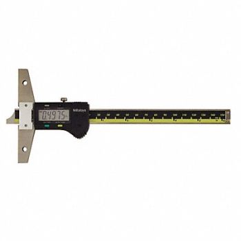 MITUTOYO Electronic Digital Depth Gage 0 to 6 In, 4CGV8