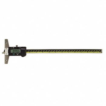 MITUTOYO Electronic Digital Depth Gage 0 to 12 In, 4CGW1