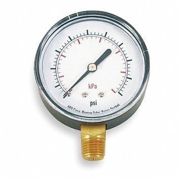 GRAINGER APPROVED Pressure Gauge Test 2-1/2 In, 4EFC4