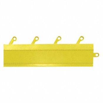 WEARWELL Mat Ramp Yellow 3 in x 12 in PK20, 4CKP2