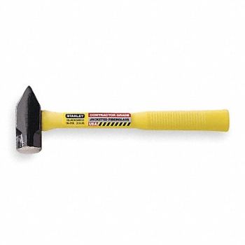 STANLEY Blacksmith Hammer 2 1/2 Lb Fiberglass, 4CM09