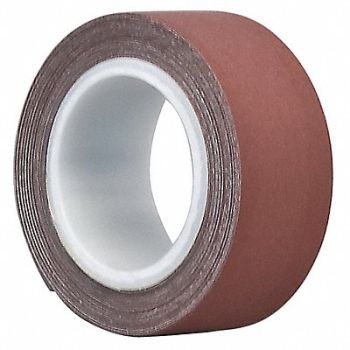TAPECASE Film Tape 1/2 in x 5 yd Rose 10 mil, 15D586