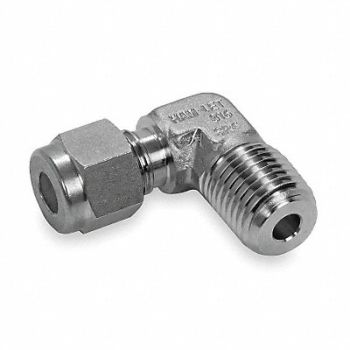 HAM-LET Elbow 90 316 SS LET-LOKxM 12mmx1/2In, 4CMP9