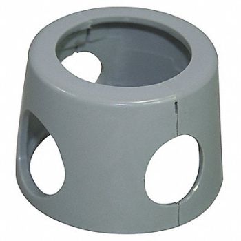 LABEL SAFE Premium Pump Replacement Collar Gray, 4CRD5