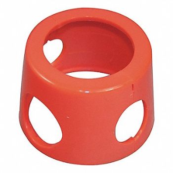 LABEL SAFE Premium Pump Replacement Collar Orange, 4CRD7
